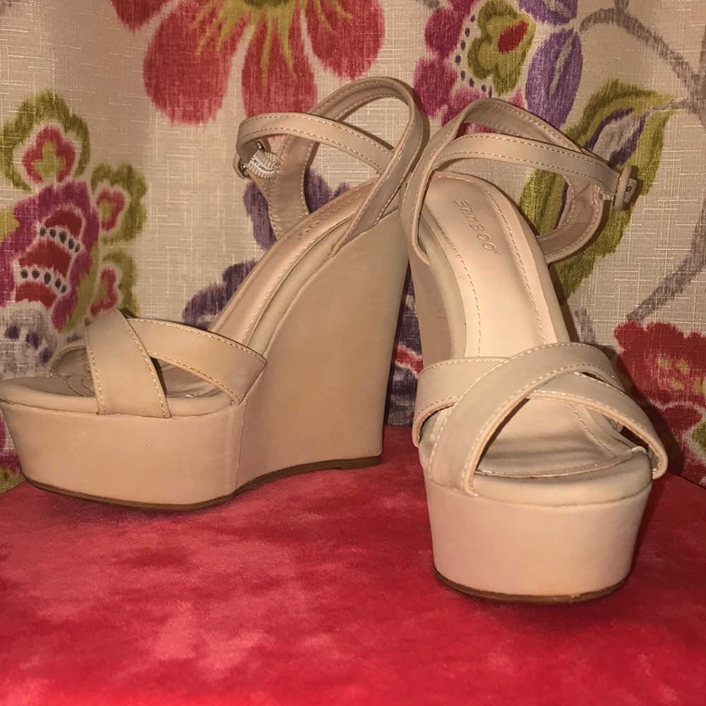 💜Bamboo wedges💜